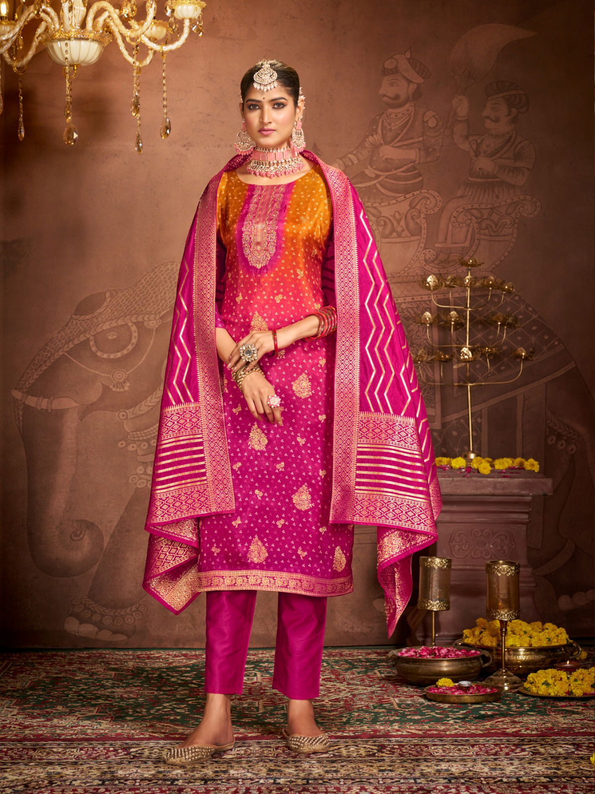 Radhika Utsav Vol 1 Karwa Chauth Festive Readymade Suits